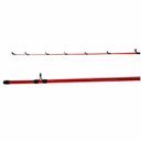 Ver imagem 3 de Vara de Pesca Red Caranx 2,40m 20lbs Resistente e Flexível