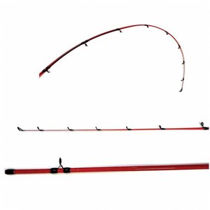 Vara de Pesca Red Caranx 2,40m 20lbs Resistente e Flexível