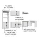 Ver imagem 5 de Armário de Cozinha Completa 315cm Branco Glamy Madesa 02