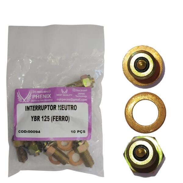 Interruptor Neutro Ybr 125 (Ferro) 10 Un - 1