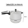 Panela de Pressão Suprema Roque 7 Litros Inox - 6