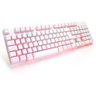 Teclado Gamer Vinik Hydra Usb Abnt2 Branco Led Vermelho - Gt - 1