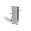 Ver imagem 2 de Nicho de Cozinha Modulado Toalheiro Maxxi G740 15cm Canela - Kappesberg