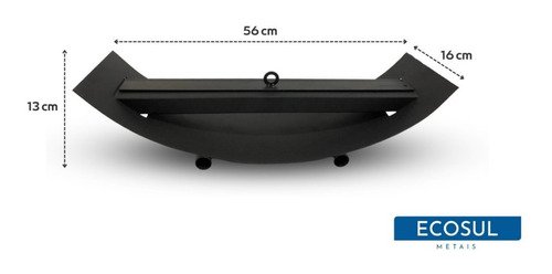 Lareira Ecológica Portátil a Álcool ou Etanol de Mesa - 1