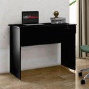 Ver imagem 2 de Mesa PC Gamer Home Office Hanna Preta - Móveis Borsari