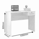 Ver imagem 3 de Mesa PC Gamer Home Office Hanna Preta - Móveis Borsari