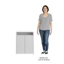 Ver imagem 6 de Conjunto Escritório Home Office 4 Peças Golden A06 Branco - Mpozenato