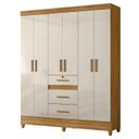 Ver imagem 1 de Guarda-Roupa Casal Itatiba 6 Portas 3 Gavetas Moval