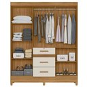 Ver imagem 2 de Guarda-Roupa Casal Itatiba 6 Portas 3 Gavetas Moval