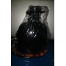Imagem Exu Capa Preta Com Cartola Escultura Gesso Estatua 25 Cm - 2