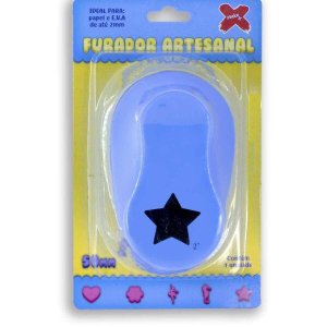 Furador Papel e Eva Gigante Estrela 50Mm