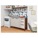 Ver imagem 4 de Balcão de Pia Mad Versalhes 120 Cm Nogueira Off White - Kits Paraná