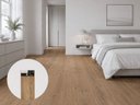 Ver imagem 4 de Piso Vinílico Colado Réguas Pine 2mm Madeira 3,3445m² Graddus