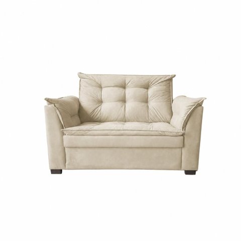 Sofá 2 Lugares Pequeno Confortável 1,40 Mts Alice Imperio Decor