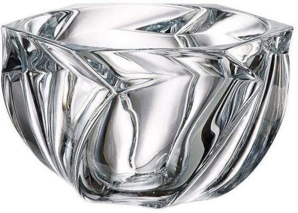 Centro de Mesa Bohemia Macao Cristal Ecológico 25,9x14,8cm - 1