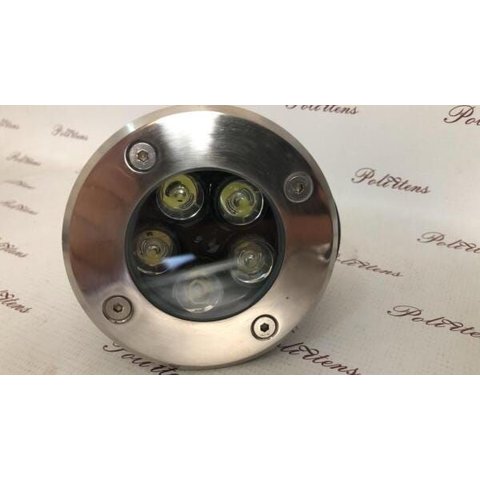Balizador 5w Embutir Solo Piso Deck Escada Redondo Frio