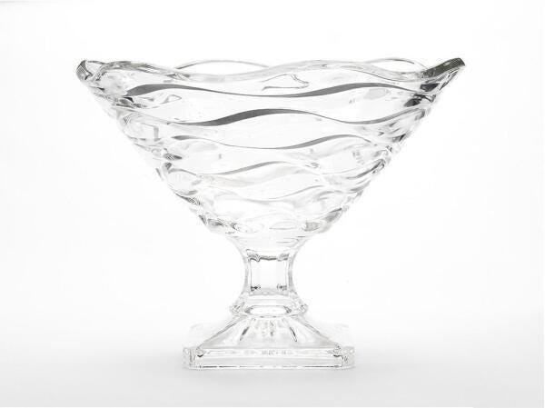 Centro De Mesa Decorativo De Vidro 30X23Cm - 3