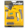 Parafusadeira Bateria 3,6v Kit com 12pcs Vonder - 2
