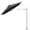 Ombrelone Lateral Preto - 2,40m de Diâmetro - em Alumínio - para Fixação no Piso - Persianet - 3
