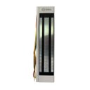 Ver imagem 2 de Kit fechadura eletroímã sobrepor 180KgF branca - M-90|180