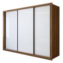 Ver imagem 2 de Guarda Roupa Casal Premium Liv 3 Portas de Correr e 6 Gavetas 242cm Yescasa