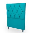Ver imagem 4 de Cabeceira Estofada para Cama de Solteiro 90 Athena Suede