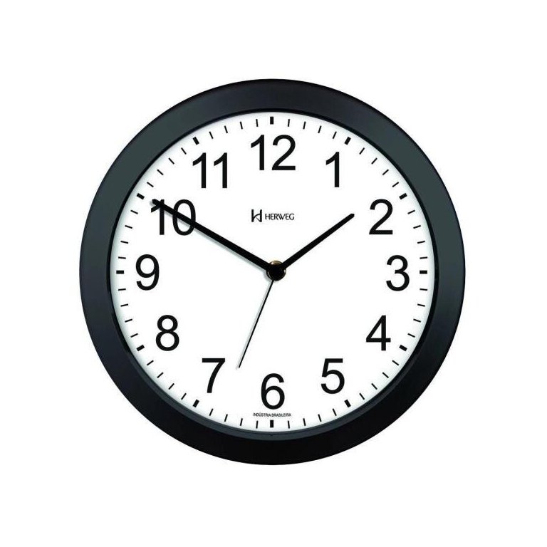 Relógio De Parede Herweg 26Cm Fala As Horas 660095 034 Relógio De Parede Herweg 26Cm Fala As Horas 660095 034