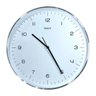 Relógio De Parede Alumínio Fundo Branco Silencioso 40Cm - 1