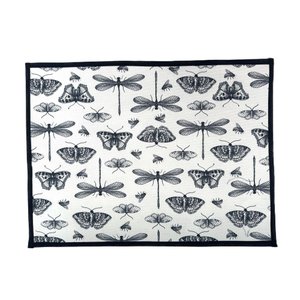 Lugar Americano Dupla Face Estruturado Botânico Impermeável - 34x50cm