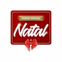 Ver imagem 1 de Adesivo de Vitrine Natalina | Ofertas de Natal Selo Vermelho - Modelo 13 - Brilho