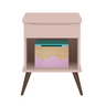 Mesa de Apoio com 1 Gaveta Haven Rosê - 4