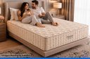 Ver imagem 3 de Colchão Queen Anjos Molas Ensacadas Hotelaria Masterpocket Hotel Double Face (158x198x24) -