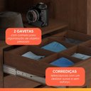 Ver imagem 5 de Guarda Roupas Casal com Espelho 2 Portas de Correr 6 Gavetas Modena
