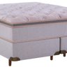 Cama Box Queen Pikolin Colchoes Colchão com Vohos (158x64x198) com Molas Ensacadas Bege Dst - 4
