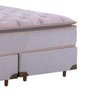 Cama Box Queen Pikolin Colchoes Colchão com Vohos (158x64x198) com Molas Ensacadas Bege Dst - 3
