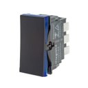 Ver imagem 1 de Interruptor intermediário 10A preto Pial Plus + Interruptor intermediário 10A preto - Pial Plus