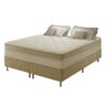 Cama Box Queen Anjos Colchão com Wolf (158x70x198) com Molas Ensacadas Marfim Dst - 1
