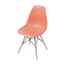 Ver imagem 1 de Cadeira Charles Eames Eiffel Dkr Base Madeira:laranja