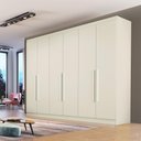 Ver imagem 1 de Guarda Roupa Oslo 6 Portas 4 Gavetas Mdf - Mademarcs