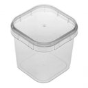 Ver imagem 5 de 100 Potes Quadrados Bolo no Pote 220ml Lacre Plastilânia