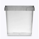 Ver imagem 6 de 100 Potes Quadrados Bolo no Pote 220ml Lacre Plastilânia