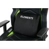 Cadeira Gamer Elements Magna Terra Verde e Preta - 4