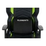 Cadeira Gamer Elements Magna Terra Verde e Preta - 3