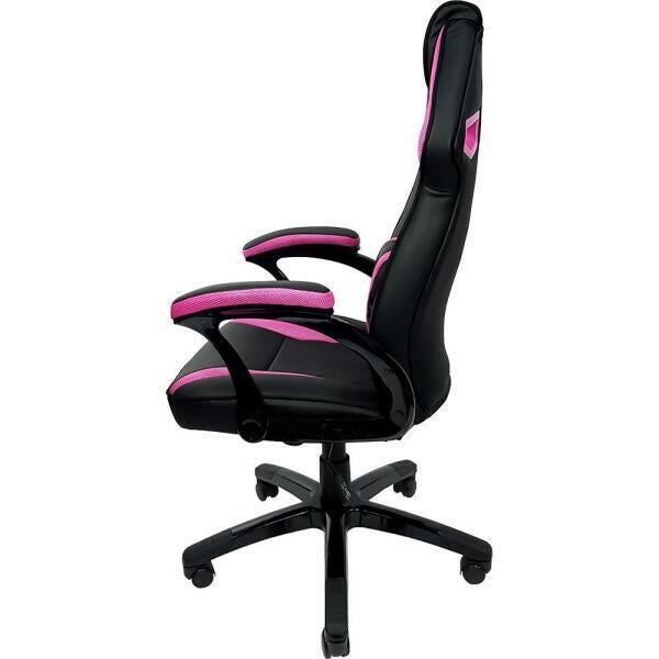 Cadeira Gamer Mymax Mx1 - Preta com Rosa - 3