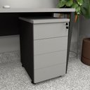 Ver imagem 1 de Gaveteiro para Escritório 4 Gavetas e Chave Alto Padrão F5