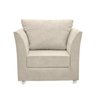 01 Poltrona Lisboa Suede Bege -pandora Decor - 1