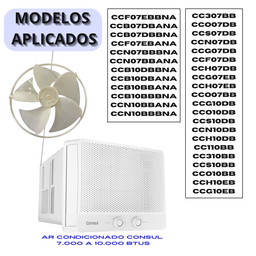 Hélice Ar Condicionado Consul Janela 7 a 10000 Btus - 3