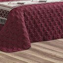 Ver imagem 2 de Kit Cobre Leito Turin Casal King 14 Peças 180 Fios 100% Poliéster - Vinho