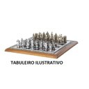 Ver mais imagens de Peças de Xadrez em Resina - Coleção Templários 670