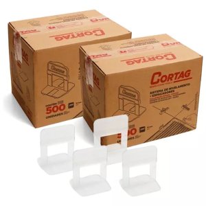 Espaçador Nivelador para Piso 1,0mm Cortag 1000 Peças